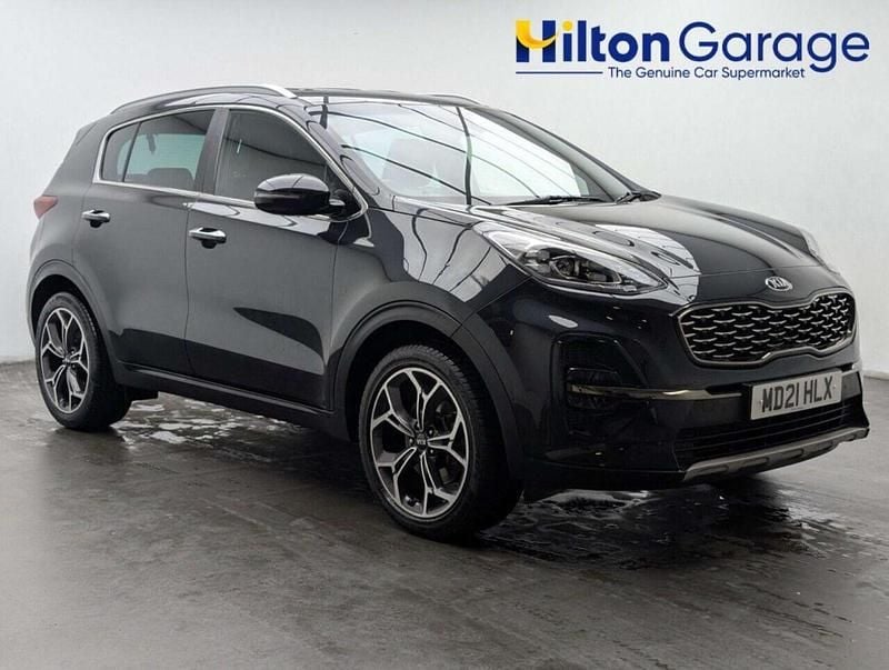 Used Kia Sportage GT-Line 174 HP (127 kW) 2021 Black SUV