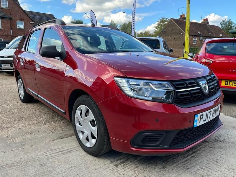 Red Used 2017 Dacia Logan MCV Ambiance Estate | £5,495 (Fair price) - Image 1/4