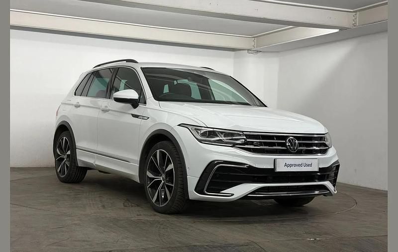 Used VW Tiguan R-line 150 HP (110 kW) 2022 White SUV