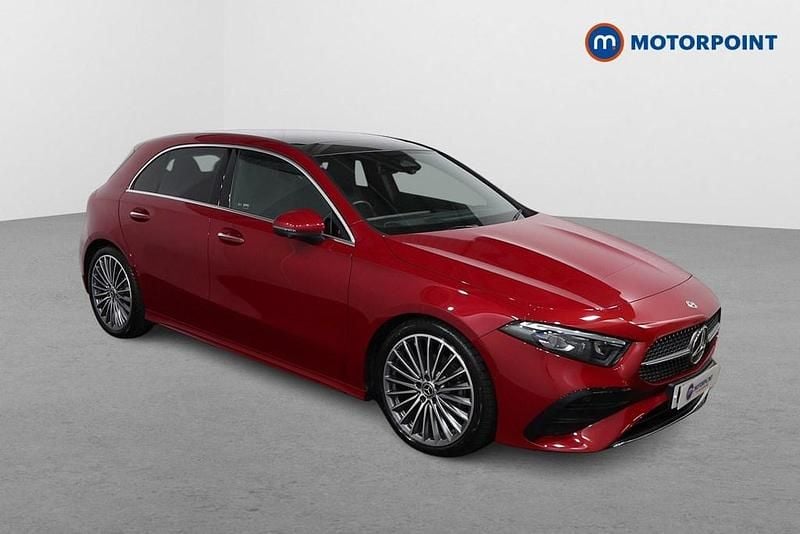 Red Used 2024 Mercedes A200 AMG Line Premium Plus Hatchback | £27,999 (Expensive) - Image 1/4