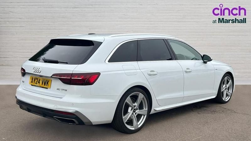 Used Audi A4 S-Line 204 HP (150 kW) 2024 White Estate