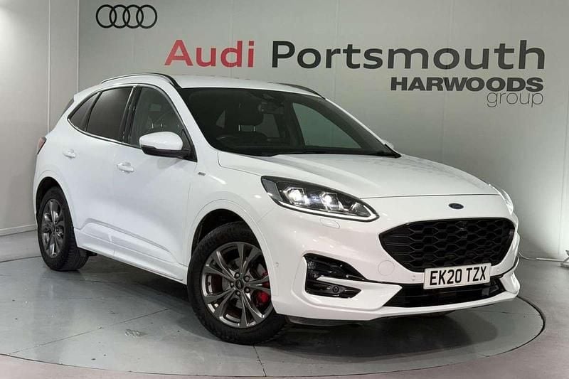 White Used 2020 Ford Kuga ST-Line SUV | £17,690 (Fair price) - Image 1/4