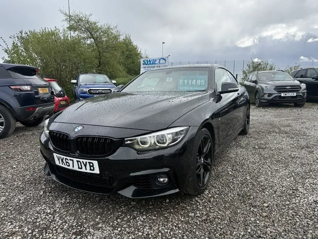 Used BMW 420 Coupé M Sport 190 HP (139 kW) 2017 Black Coupe