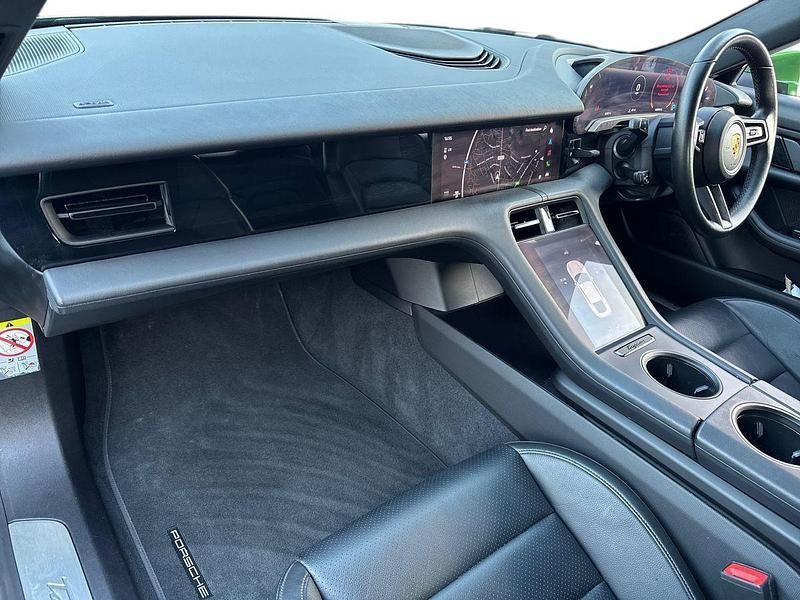 Used Porsche Taycan Performance Package 389 kW (530 HP) 2020 Green Sedan