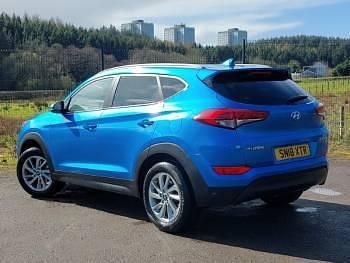 Used Hyundai Tucson SE 116 HP (85 kW) 2018 Blue SUV