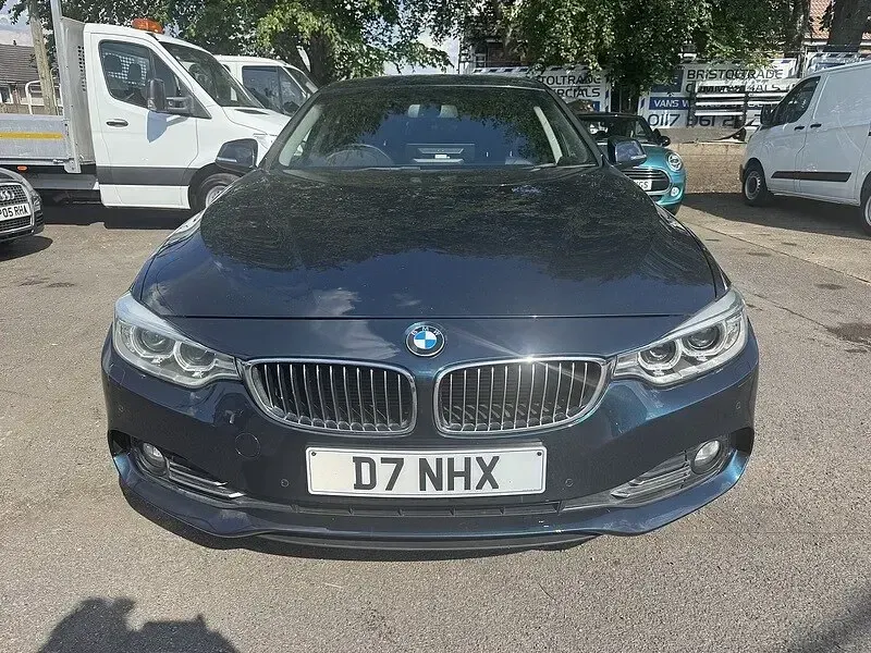 Usado BMW 420 Luxury Line 184 CV (135 kW) 2014 Azul Coupe