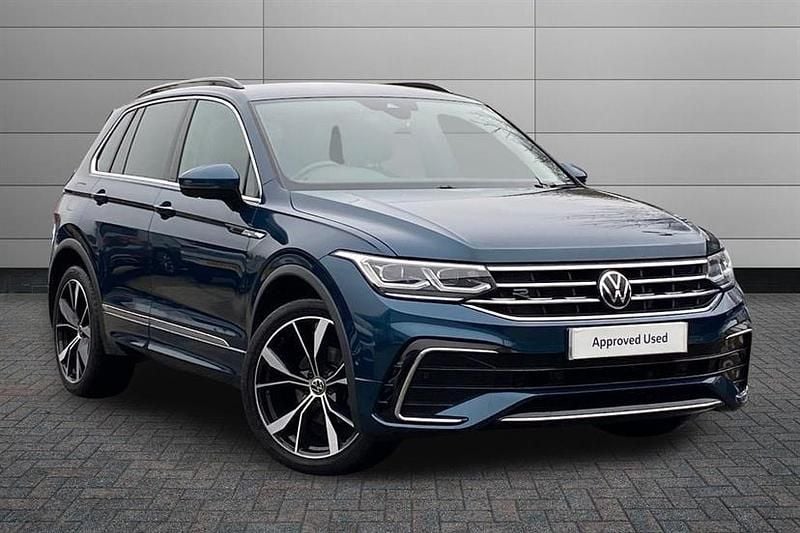 Used VW Tiguan R-line 150 HP (110 kW) 2023 Nightshade blue SUV