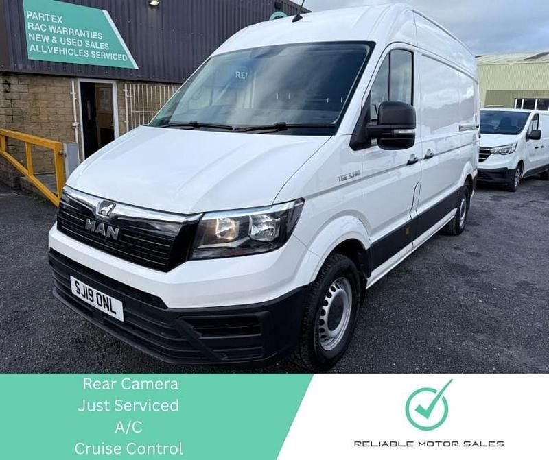 White Used 2019 MAN TGE Van | £13,895 (Super price) - Image 1/4