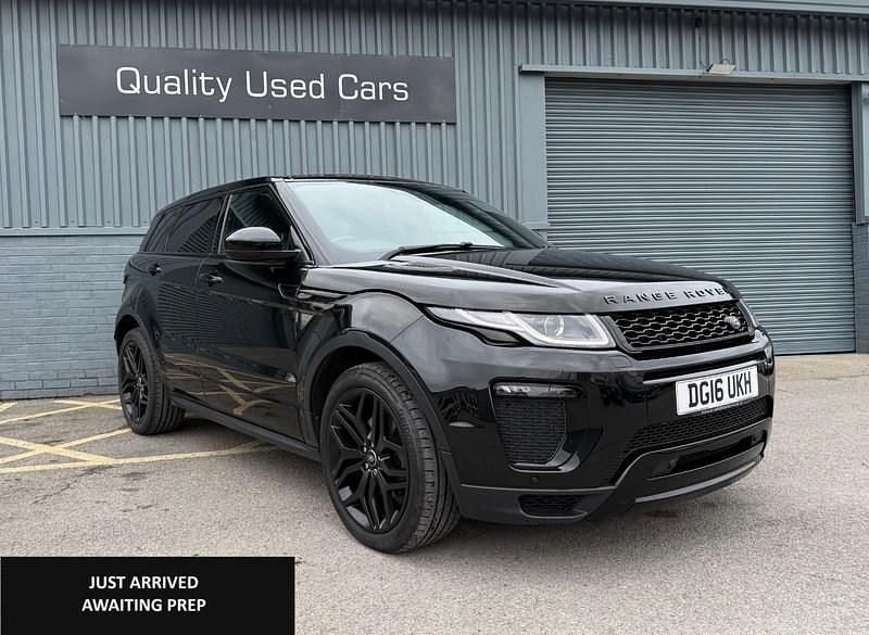 Black Used 2016 Land Rover Range Rover evoque HSE Dynamic Estate | £12,500 (Fair price) - Image 1/4