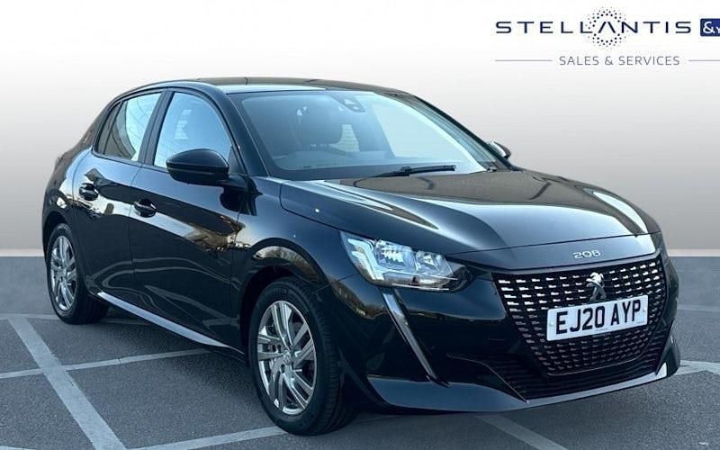 Used Peugeot 208 Active 75 HP (55 kW) 2020 Black Hatchback