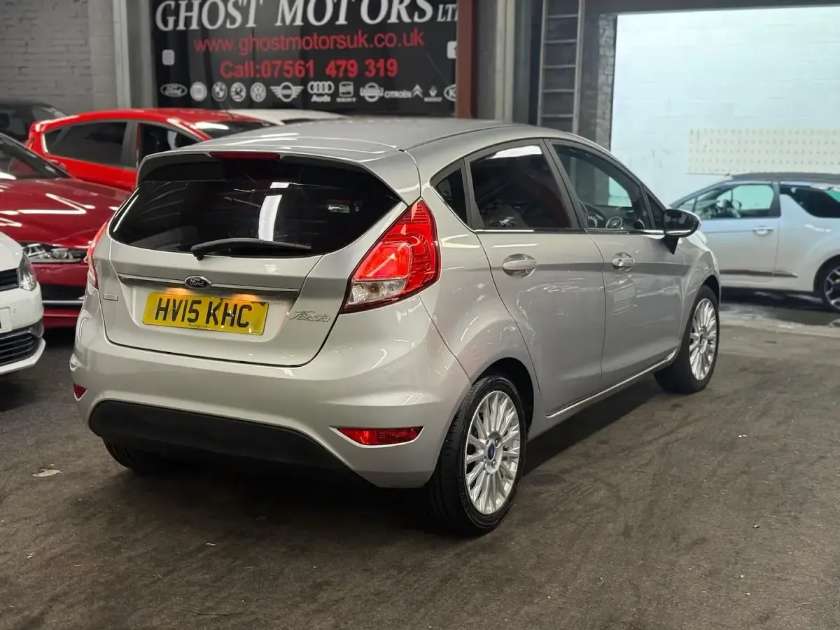 Used Ford Fiesta Titanium 2015 Silver Hatchback