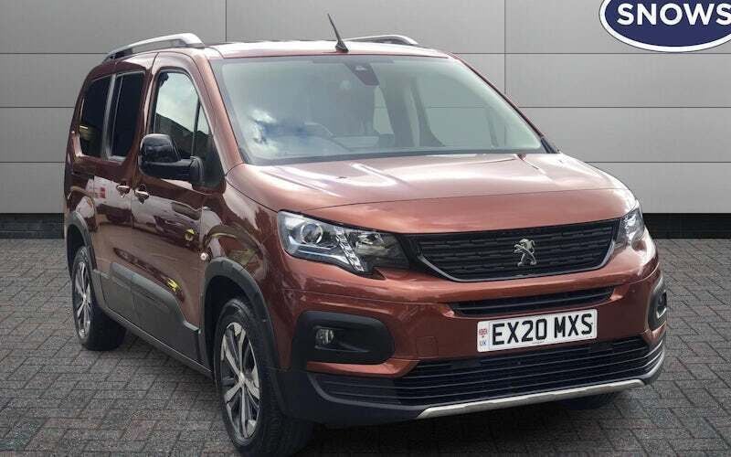 Yellow Used 2020 Peugeot Rifter GT-line MPV | £13,221 (Good price) - Image 1/4