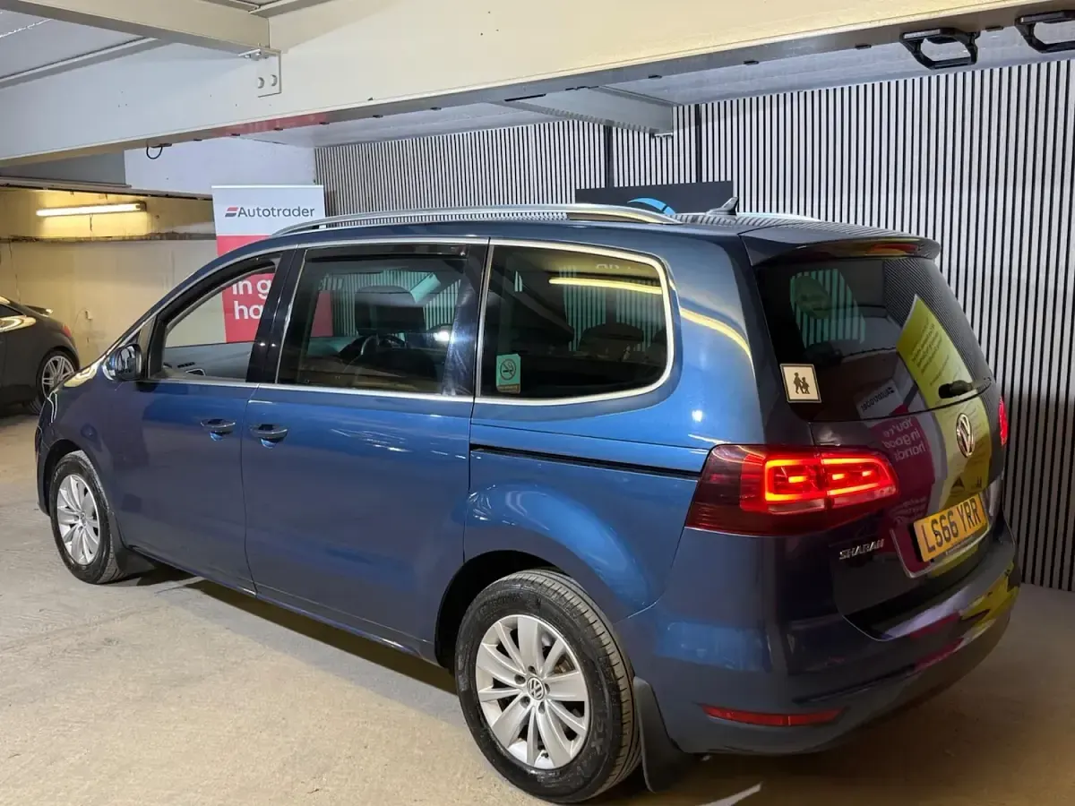 Used VW Sharan SE 2016 Blue MPV