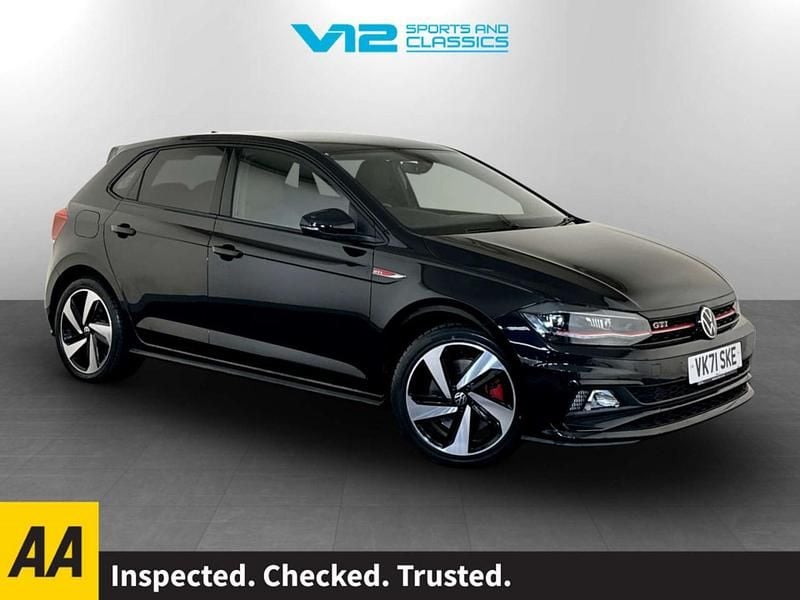Black Used 2021 VW Polo GTI Hatchback | £17,495 (Good price) - Image 1/2
