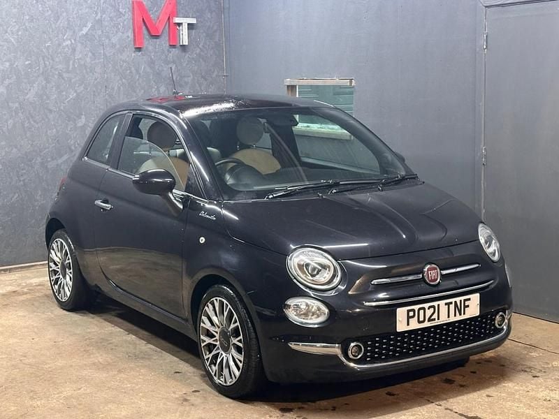 Black Used 2021 Fiat 500 Dolcevita Hatchback | £5,990 (Super price) - Image 1/4