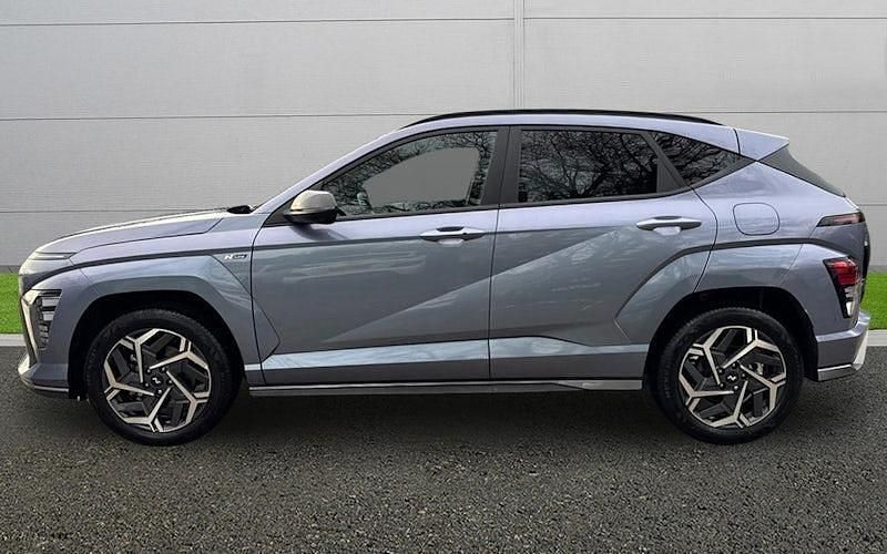 Second-hand Hyundai Kona N Line 101 CP (74 kW) 2025 Albastru SUV