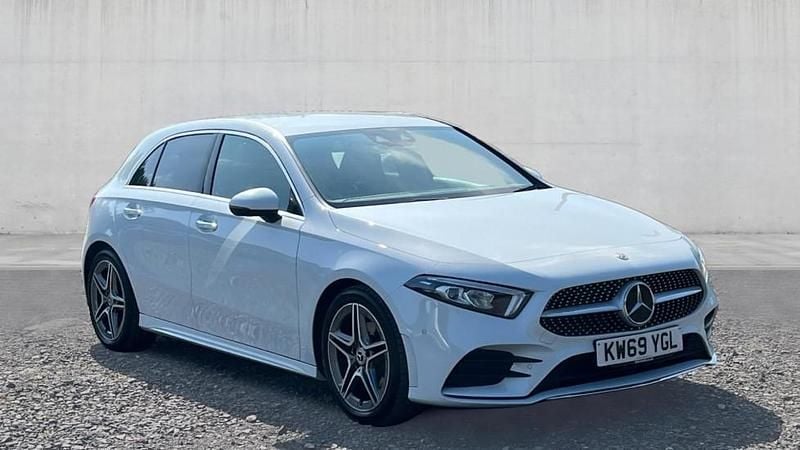 White Used 2020 Mercedes A200 Premium Hatchback | £18,780 (Fair price) - Image 1/4