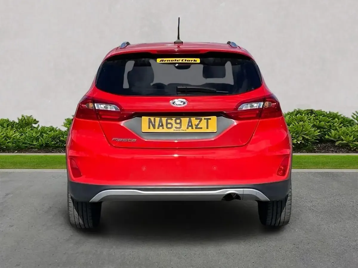 Used Ford Fiesta Active X 125 HP (91 kW) 2019 Red Hatchback