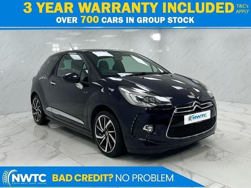 Blue Used 2015 DS Automobiles DS3 Hatchback | £5,195 (Fair price) - Image 1/4