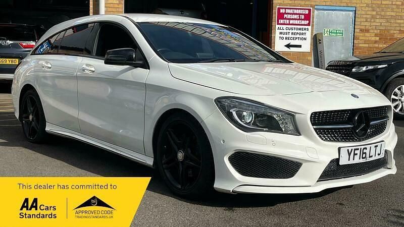 White Used 2016 Mercedes CLA220 AMG Sedan | £11,500 (Fair price) - Image 1/4