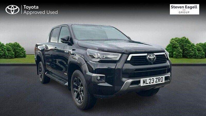 Black Used 2023 Toyota HiLux Pickup | £38,499 (Fair price) - Image 1/4