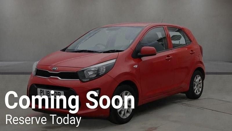 Used Kia Picanto 2018 Red Hatchback