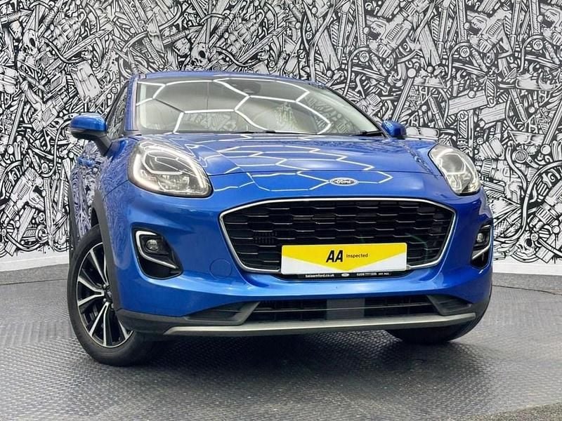 Used Ford Puma Titanium 125 HP (91 kW) 2021 Blue SUV