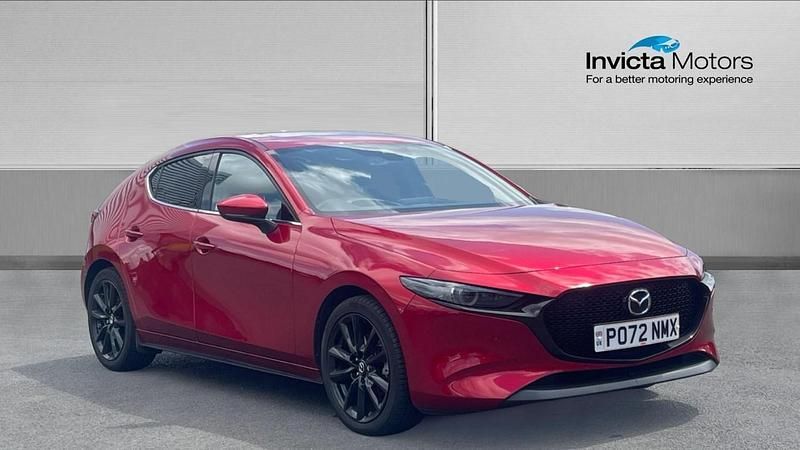 Red Used 2023 Mazda 3 Inclusive Hatchback | £19,999 (Fair price) - Image 1/2