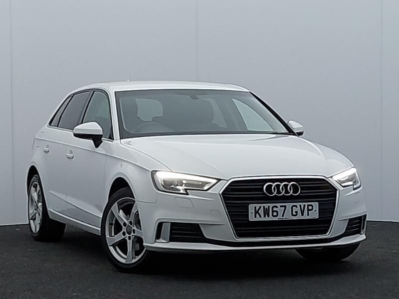 Used Audi A3 Sport 115 HP (84 kW) 2018 White Sedan