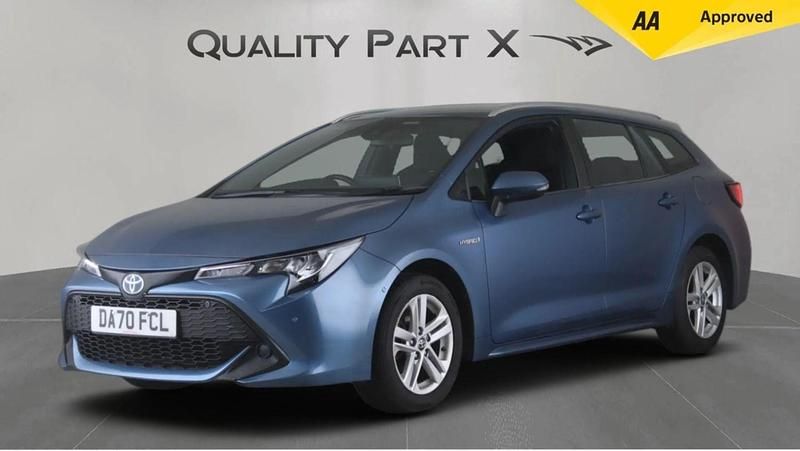 Used Toyota Corolla 122 HP (89 kW) 2020 Blue Estate