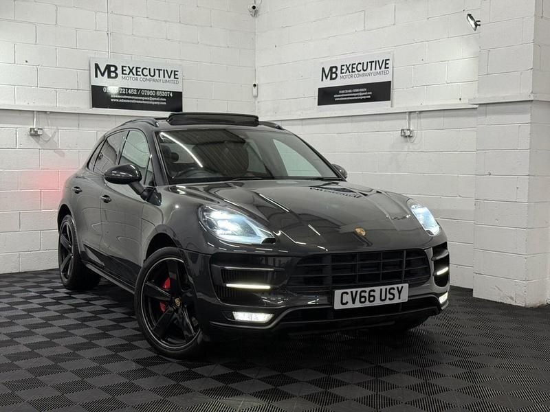 Grey Used 2016 Porsche Macan Turbo SUV | £19,490 (Fair price) - Image 1/4