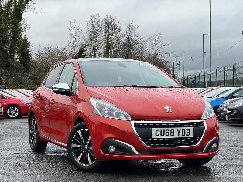 Orange Used 2018 Peugeot 208 Allure Premium Hatchback | £5,495 (Good price) - Image 1/4