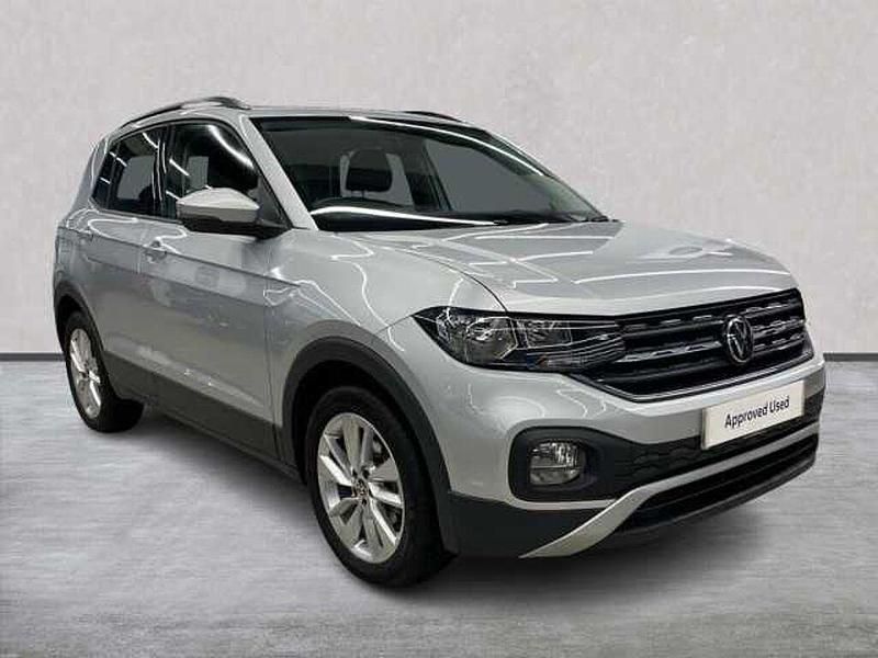 Silver Used 2022 VW T-Cross SE SUV | £15,699 (Fair price) - Image 1/4