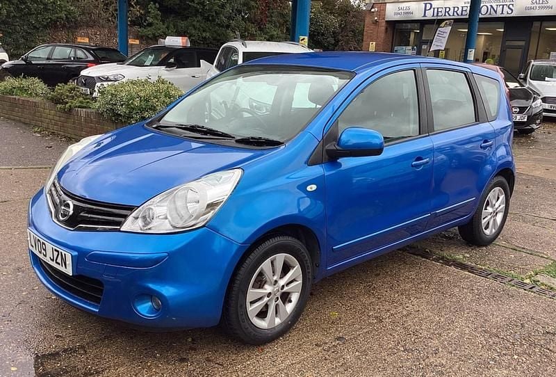 Blue Used 2009 Nissan Note Acenta MPV | £4,695 (A bit pricey) - Image 1/4