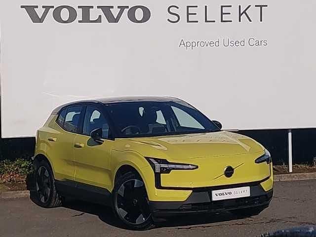 Yellow Used 2024 Volvo EX30 Plus SUV | £26,998 (Fair price) - Image 1/4