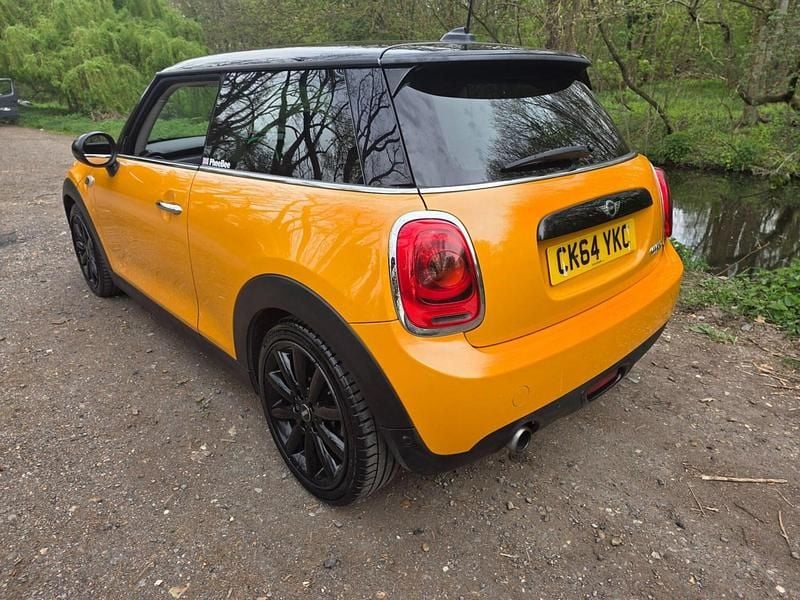 Used Mini Cooper Hatch 2014 Orange Hatchback