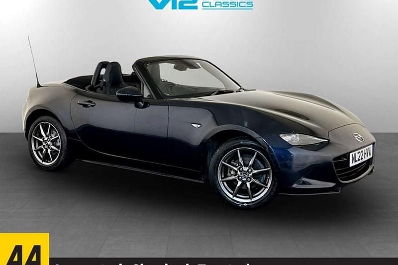 Blue Used 2022 Mazda MX5 Inclusive Cabriolet | £16,495 (Good price) - Image 1/1