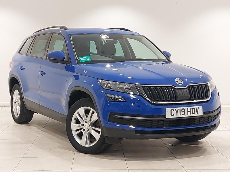 Blue Used 2019 Skoda Kodiaq SE Technology SUV | £19,498 (Fair price) - Image 1/4