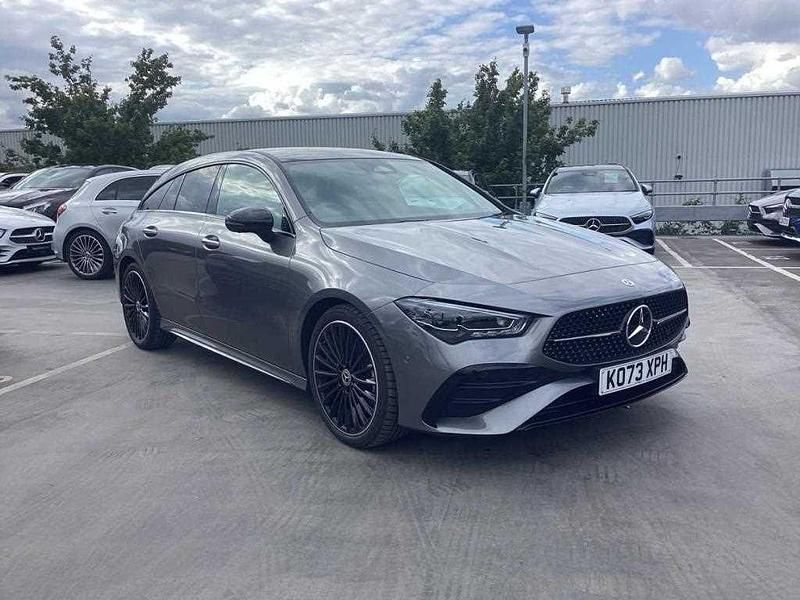 Grey Used 2024 Mercedes CLA200 AMG Line Premium Plus Estate | £30,898 (Fair price) - Image 1/4