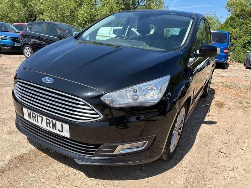 Black Used 2017 Ford C-MAX Titanium MPV | £2,450 - Image 1/4