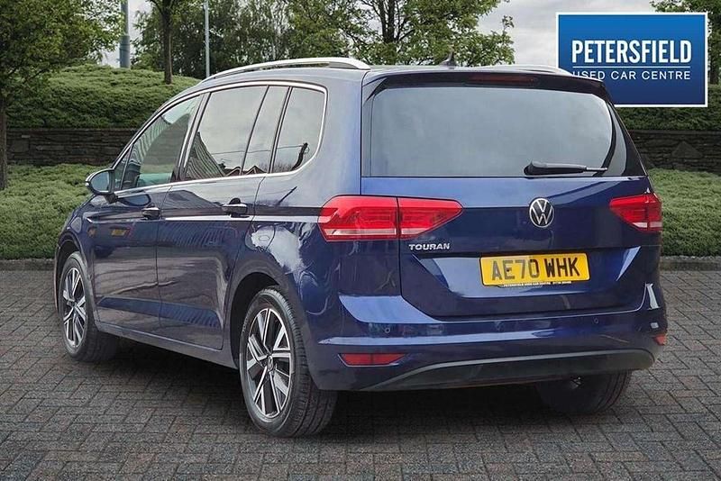 Used VW Touran SEL 150 HP (110 kW) 2020 Blue MPV