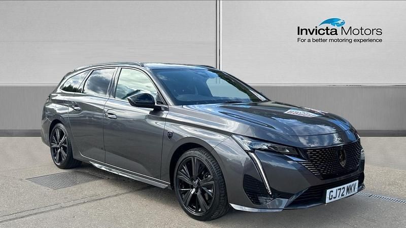 Grey Used 2022 Peugeot 308 Premium Estate | £19,850 (Fair price) - Image 1/4