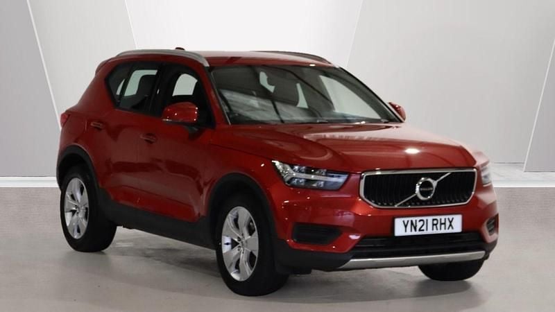 Red Used 2021 Volvo XC40 Momentum SUV | £19,450 (Good price) - Image 1/4