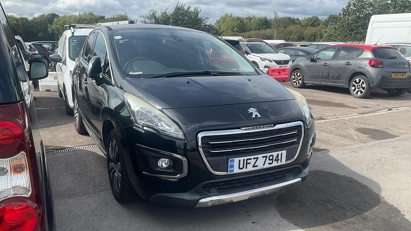 Black Used 2014 Peugeot 3008 Active Hatchback | £4,799 (Fair price) - Image 1/4