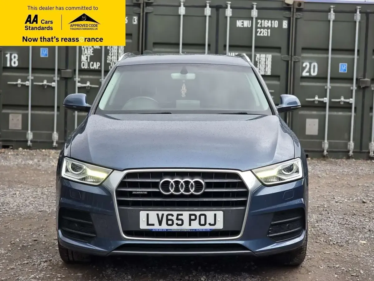 Used Audi Q3 Design 150 HP (110 kW) 2015 Blue SUV