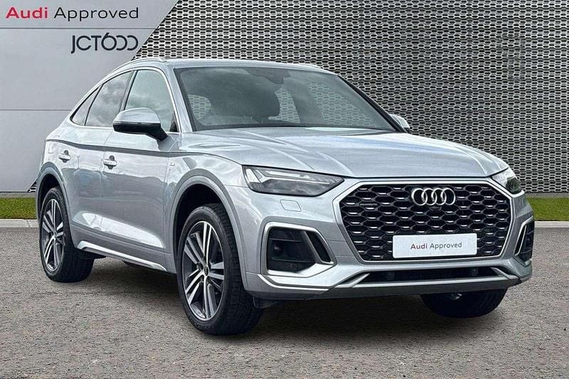 Silver Used 2021 Audi Q5 Sportback Competition SUV | £31,733 (Fair price) - Image 1/4