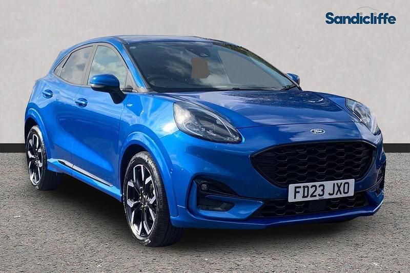 Blue Used 2023 Ford Puma ST-Line X Hatchback | £16,154 (Good price) - Image 1/4