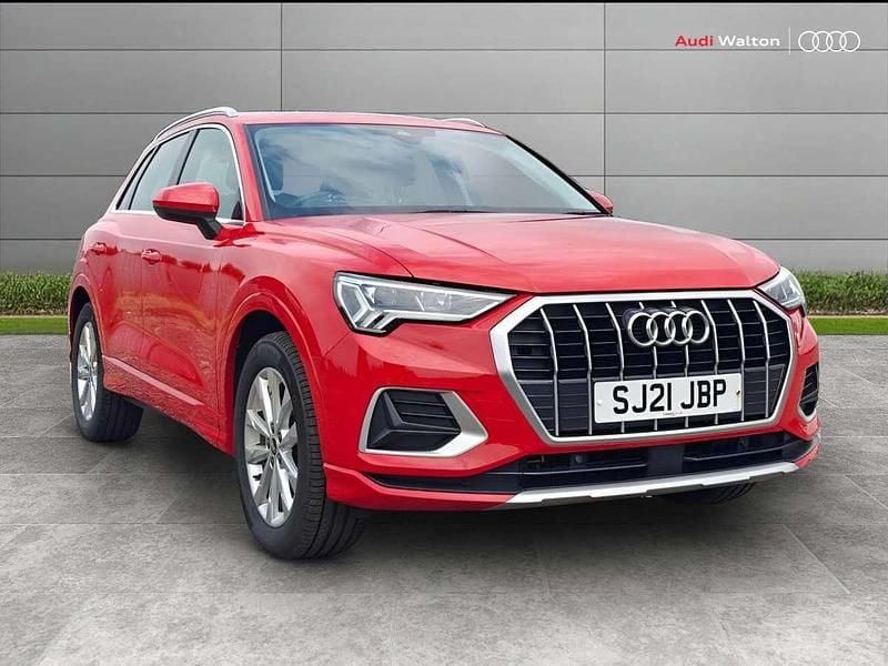 Red Used 2021 Audi Q3 Sport SUV | £22,490 (Good price) - Image 1/4