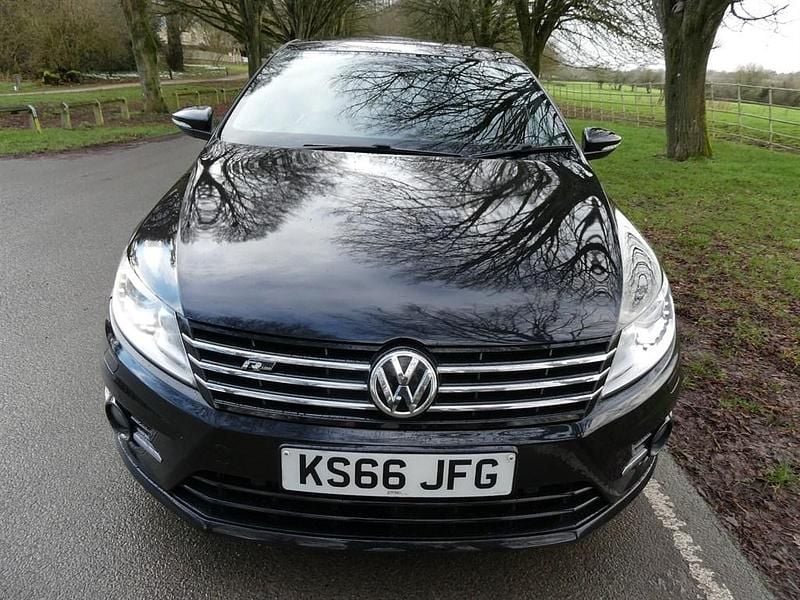 Used VW CC Black Edition 177 HP (130 kW) 2016 Black Sedan
