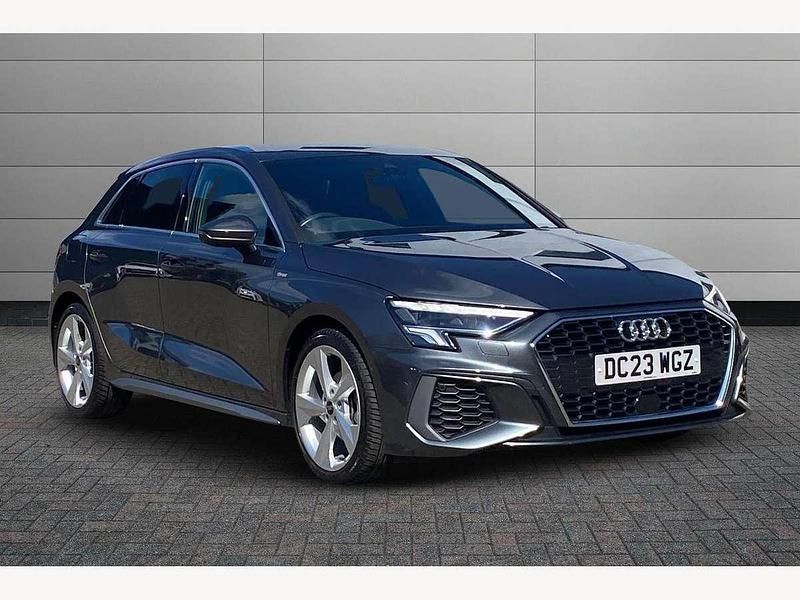 Grey Used 2023 Audi A3 S-Line Hatchback | £23,450 (A bit pricey) - Image 1/4